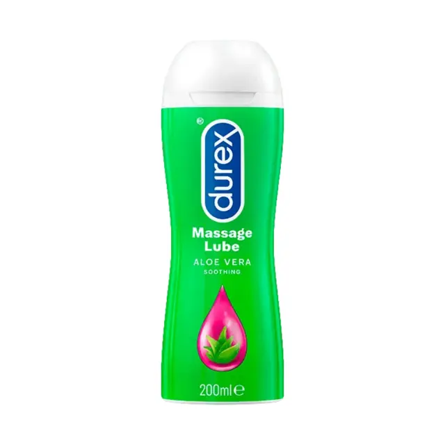 Durex Play Massage 2 in 1 Λιπαντικό & Gel Μασάζ με Αλόη Βέρα 200ml