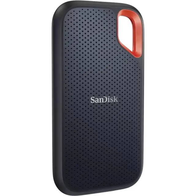 Sandisk Extreme Portable SSD V2 4 TB, external SSD (black/orange, USB-C 3.2 Gen 2 (10 Gbit/s))