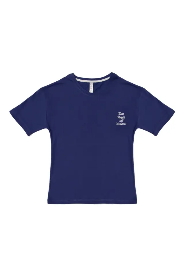 T-Shirt Kid Kindness Μωβ
