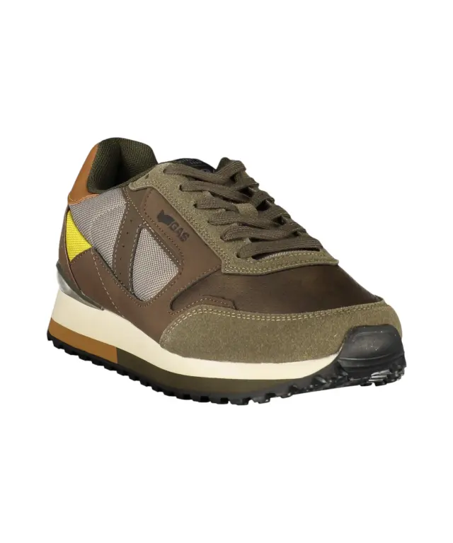Gas - Ανδρικά Παπούτσια Sneakers Malik Mix GAM623905-2260 Καφέ 2