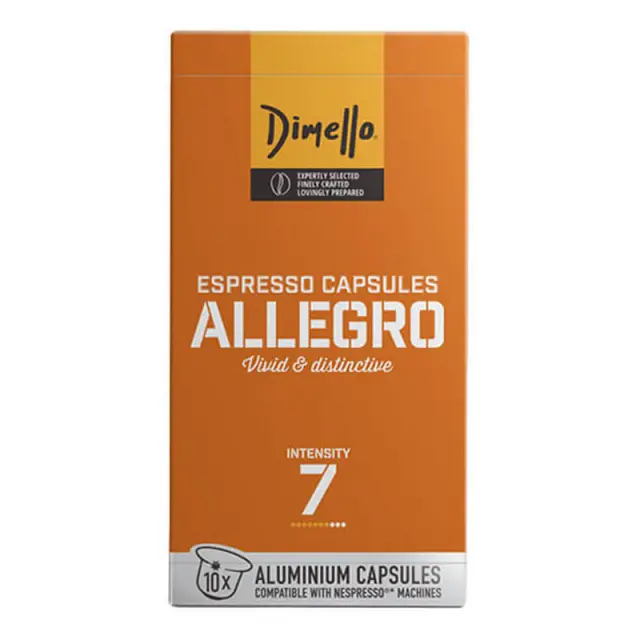 Dimello Allegro Κάψουλες Nespresso 10τμχ