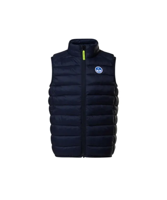 North Sails - Παιδικό Αμάνικο Μπουφάν / Γιλέκο Explorer Vest 701522-000-0802 Μπλε Ναυτικό