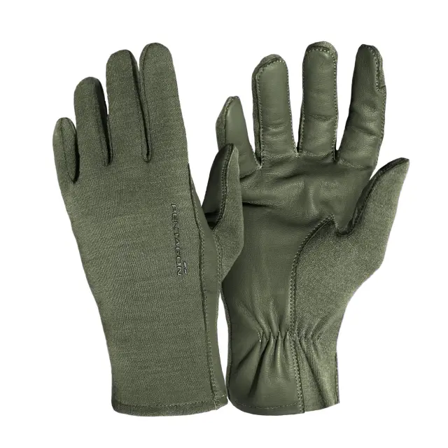 PILOT NOMEX® GLOVES - SHORT P20001 06-Olive Green