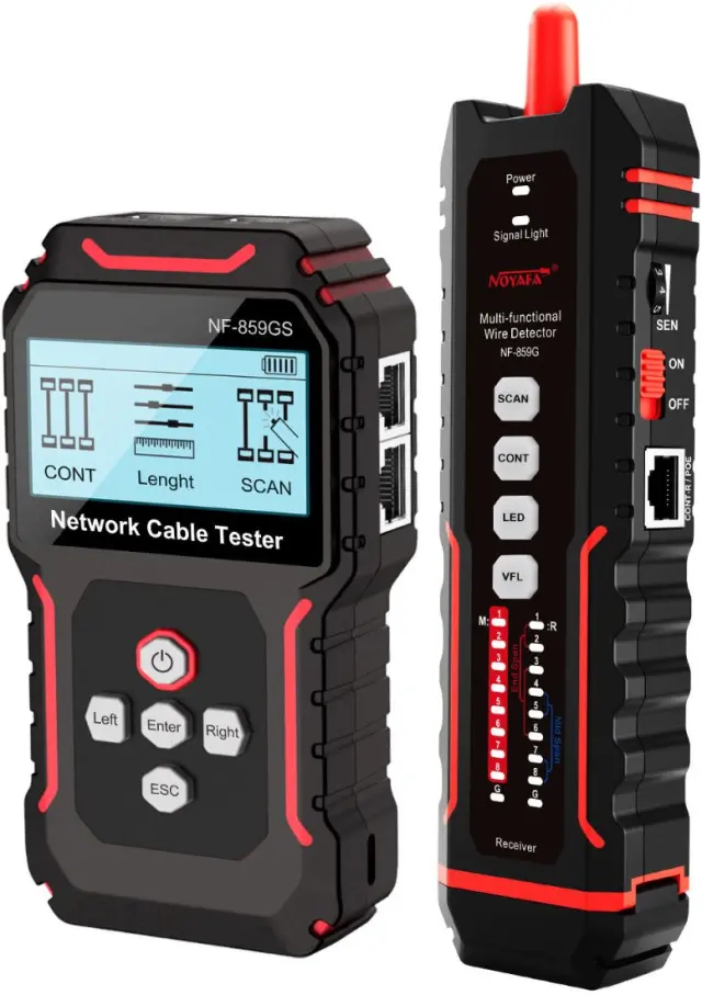 NOYAFA NF-859GS Network cable tester and VFL