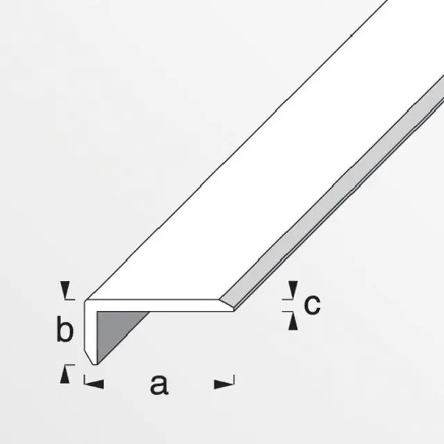 Προφίλ Αλουμινίου Γωνιακό 14x10x1.5mm 1m (01402) 2
