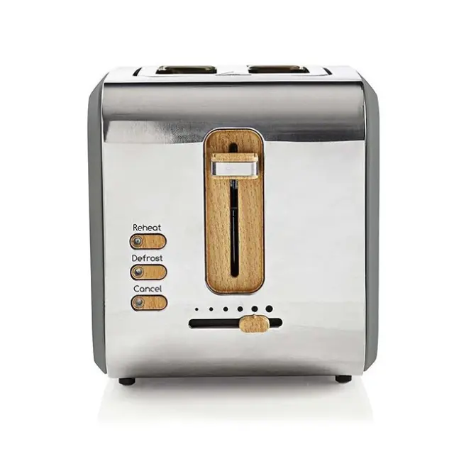 Nedis Φρυγανιέρα 900W Gray (KABT510EGY) 2