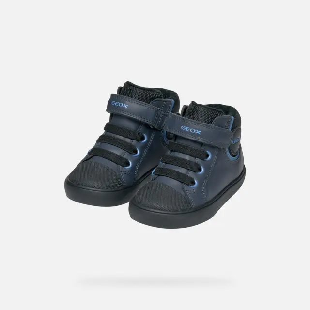Βρεφικά Παπούτσια Geox B Gisli για Αγόρια Navy Blue/Black (Μεγέθη 22-27) ΓΚΡΙ - 22 2