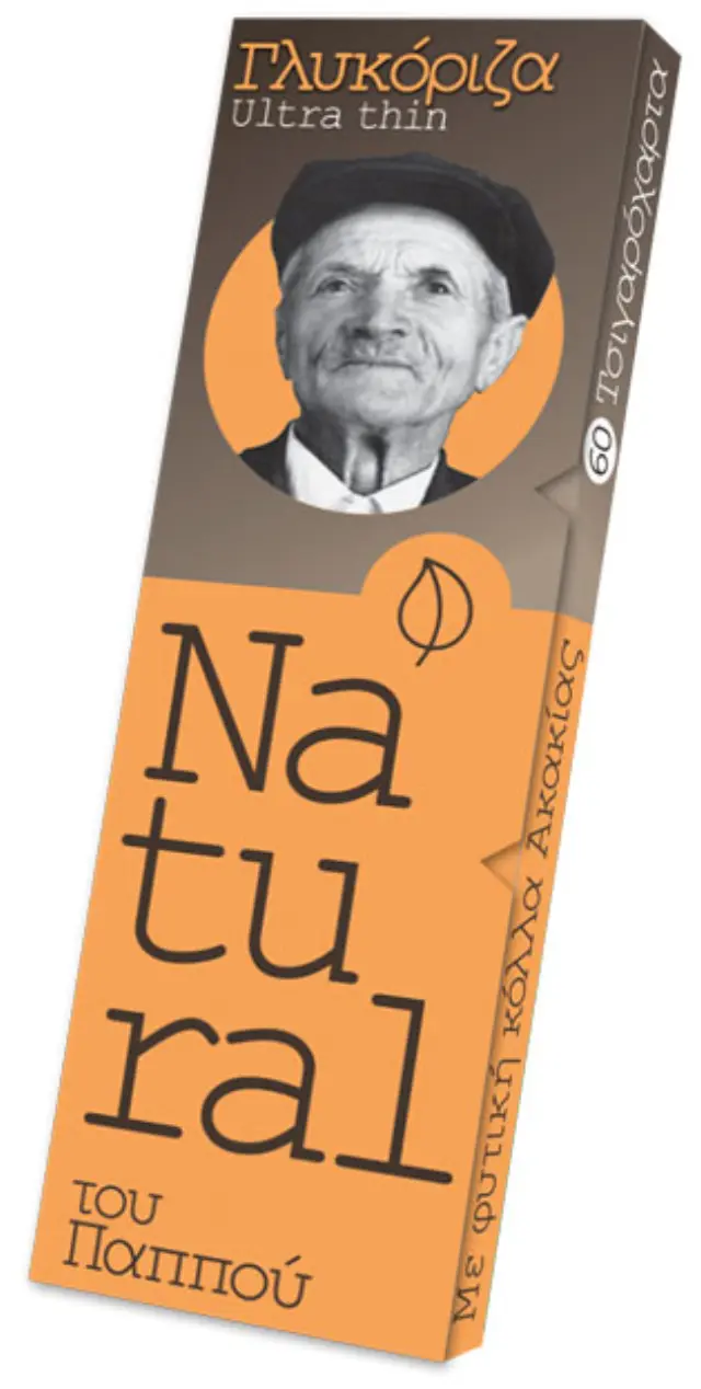 Του Παππού Χαρτάκια Natural Free Γλυκόριζα 60φ. - 47570