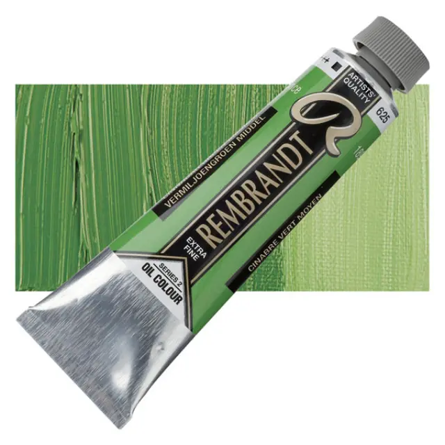 Λάδι Talens Rembrandt - 625 Cinnabar Green Medium - 40ml