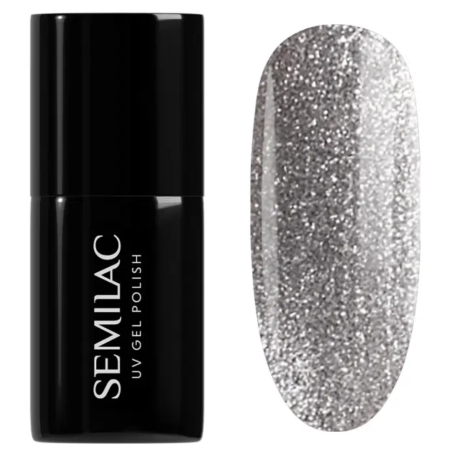 Semilac Ημιμόνιμο Βερνίκι 951 Silver Magnetic 7ml