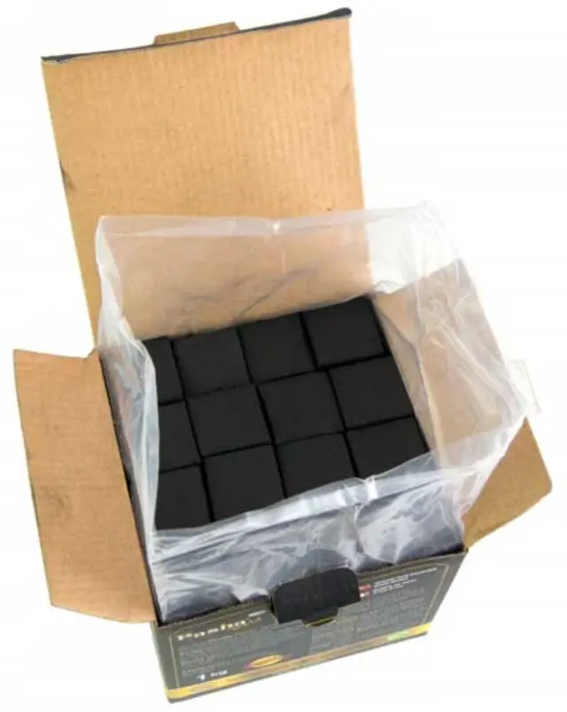 Καρβουνάκια για Ναργιλέ τετράγωνα Tom Coco Diamond (26mm) - 1Kg 2