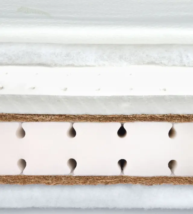 Στρώμα Κούνιας Latex Aloe Vera Αφρός Κοκοφοίνικας 120x60x12cm Sensillo 5902021523795 3