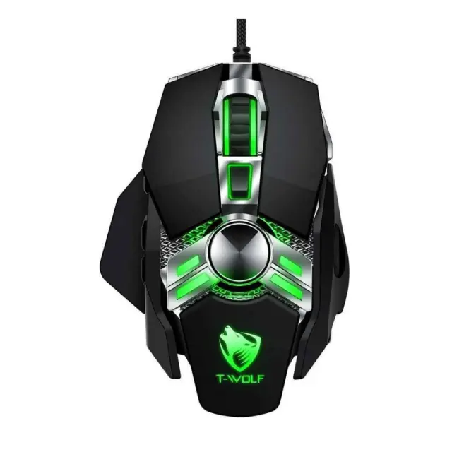 Ενσύρματο Gaming Mouse Thunder Wolf V10 - Μαύρο