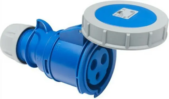 CEE-connector 16A 3p 6h IP67 SHARK