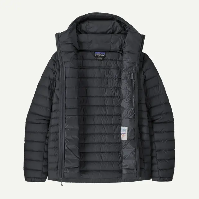 Patagonia Down Sweater Hoody Ανδρικό Πουπουλένιο Μπουφάν Black - 2XL 2