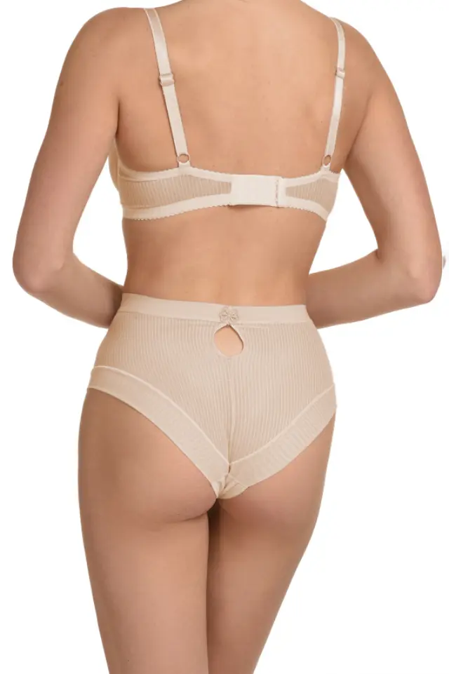 Miss Rosy Linea Σλιπ Ψηλόμεσο Skin Τούλι