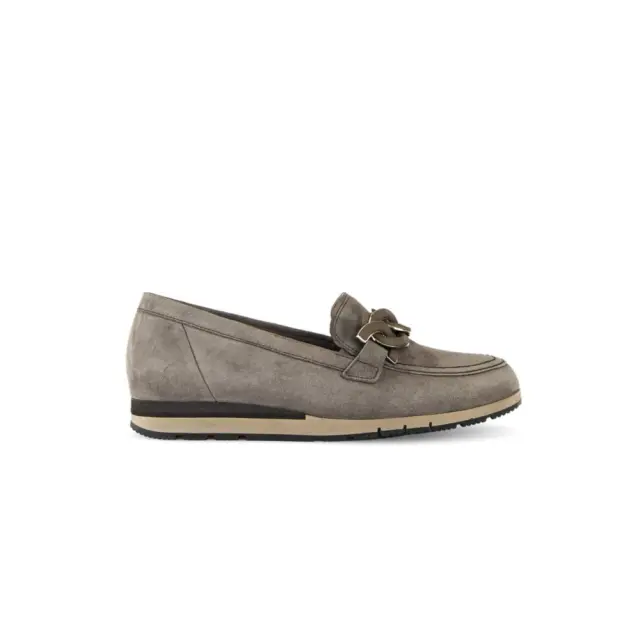 Gabor Μοκασίνια-Loafers Γυναικείο δέρμα Nubuck Καφέ GAB/52415 001-MOHAIR - 38