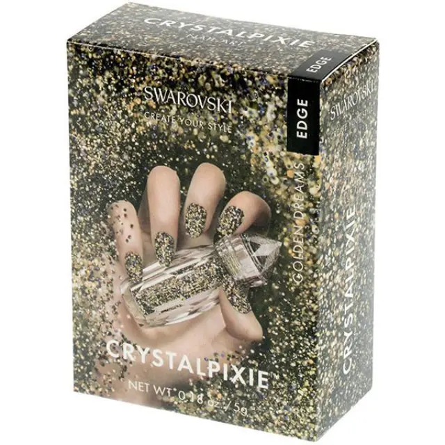 Swarovski Crystal Pixie Edge, Golden Dreams