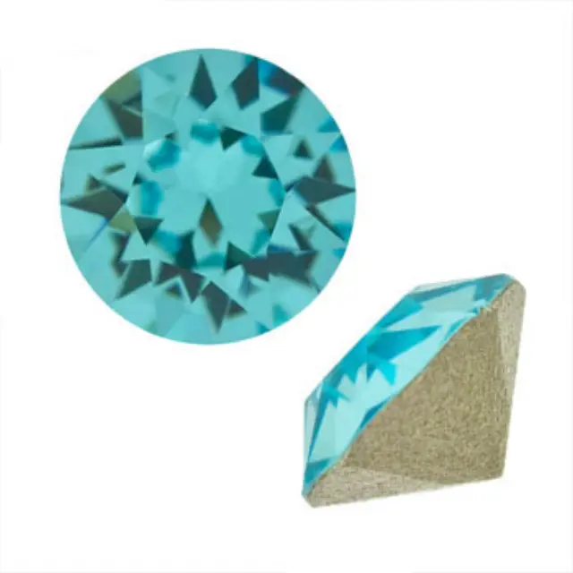 Swarovski 1088 Xirius Chaton Light Turquoise PP14 Ø2x1.25mm ~72τεμ