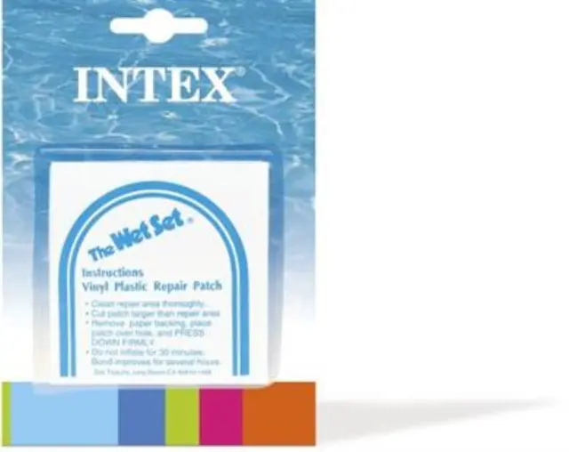 Intex Repair Patches (59631NP).Μπαλώματα Επιδιόρθωσης - 6 ανά πακέτο