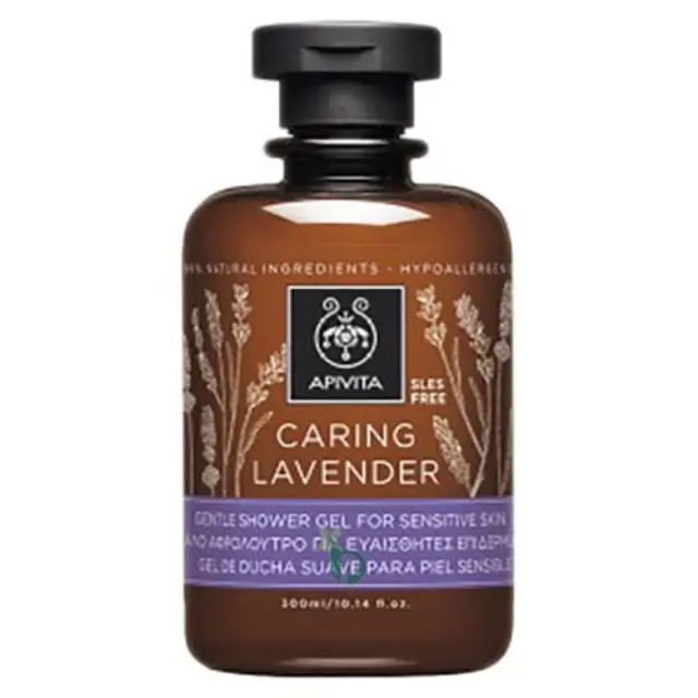 Apivita Caring Lavender Αφρόλουτρο 300ml