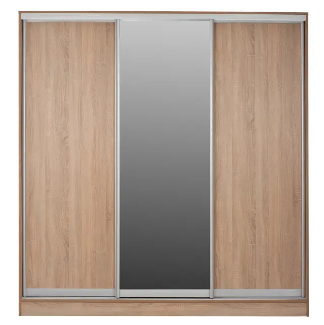 ΝΤΟΥΛΑΠΑ 3ΦΥΛΛΗ ΣΥΡΟΜΕΝΗ ΜΕ ΚΑΘΡΕΠΤΗ SONAMA OAK FB92435 200X60X210Υεκ 3