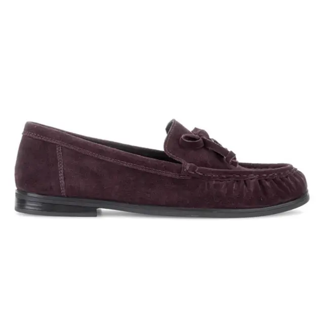 Gabor Μοκασίνια-Loafers Γυναικείο δέρμα Nubuck Μπορντώ GAB/400802 005-MULBERRY - 36