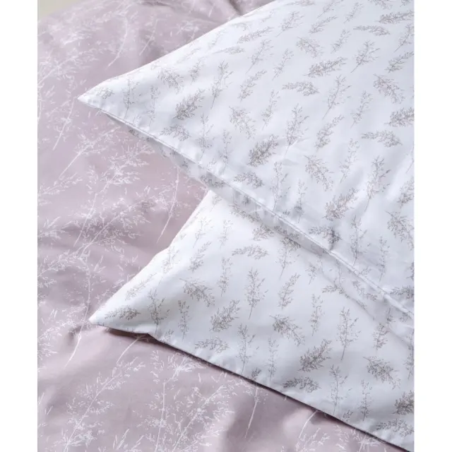 Σετ Μαξιλαροθήκες 2 Τεμαχίων Kentia Nebula A White-Dusty Pink 50X70 2