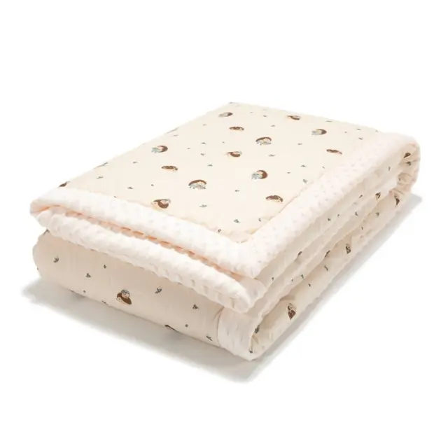 La Millou Κουβερτα XL 140×200 Berry Henry – Ecru