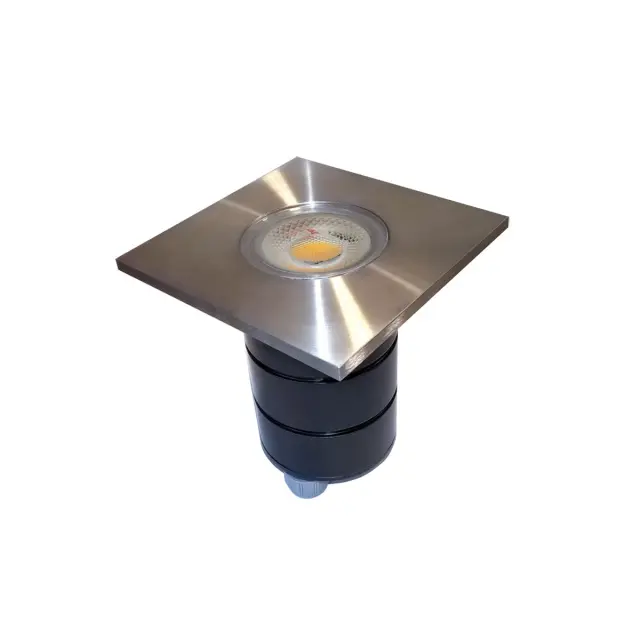 Φωτιστικό δαπέδου χωνευτό Blak VK/01053/304/MC – LED GU10 IP65 Nickel