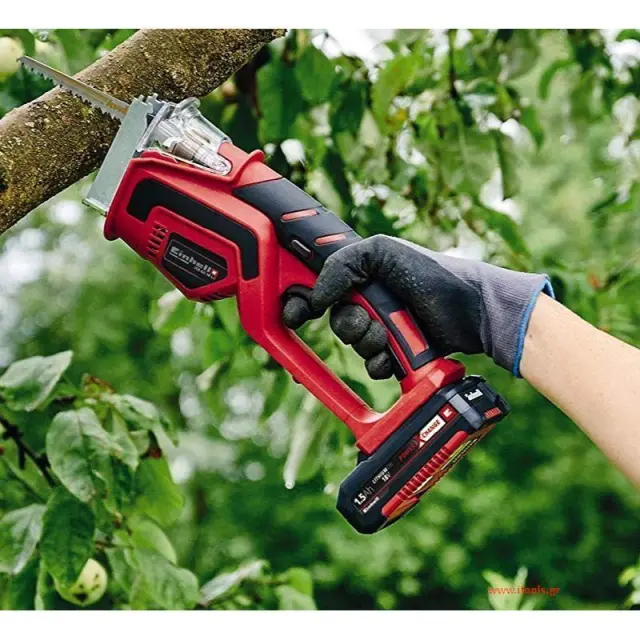 Einhell 3408220 - Μπορντουροψάλιδο Μπαταρίας 18V με Μήκος Λάμας 15cm GΕ-GS 18 (Χωρίς Μπαταρία Φορτιστή) 2