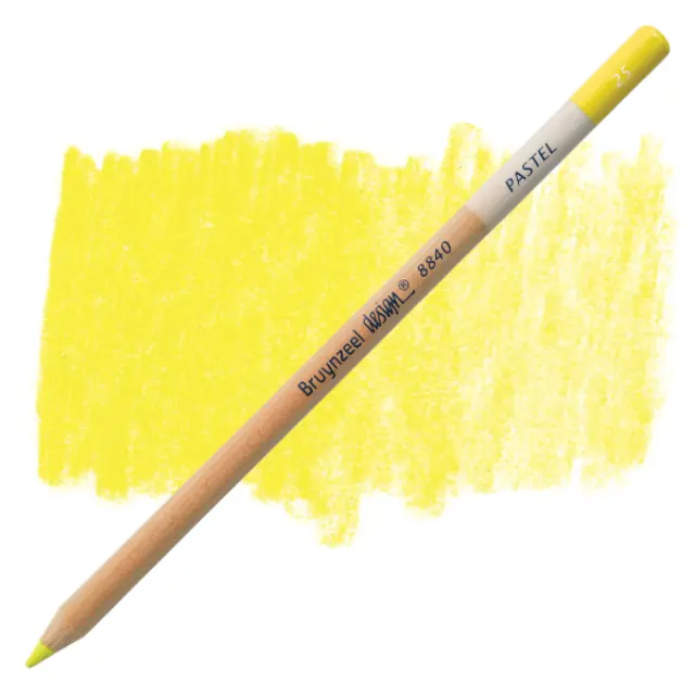 Μολύβι Παστέλ Bruynzeel Design - 25 Lemon Yellow