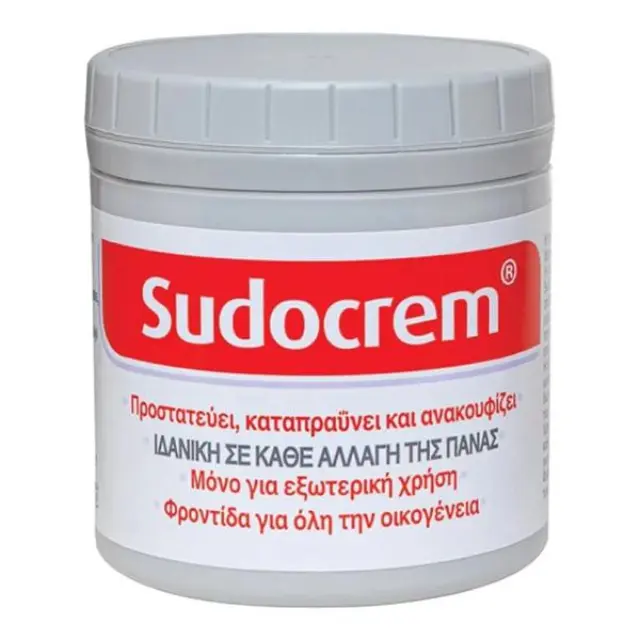 Sudocrem Καταπραϋντική Κρέμα Αλλαγής Πάνας με Αντιερεθιστικούς Παράγοντες, 400g