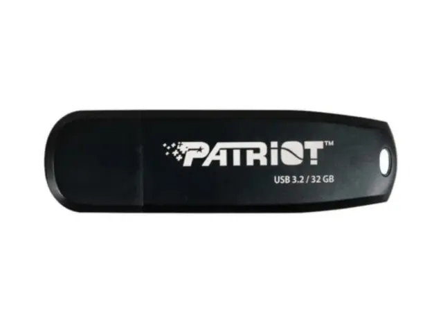 Patriot Xporter Core 32GB Black USB-A 3.2 Gen 1 (PSF32GXRB3U) (PATRPSF32GXRB3U)