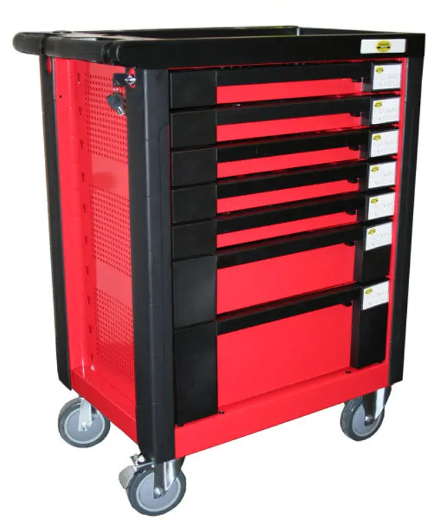 Tool trolley 7 drawers 542 pieces profi