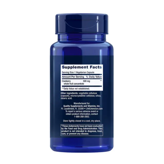 Life Extension Cran-Max 500 mg 2