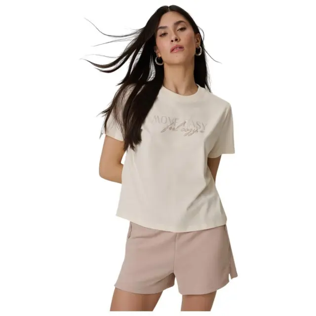 4F T-Shirt Creme 4FWSS26TTSHF2743-12S - L