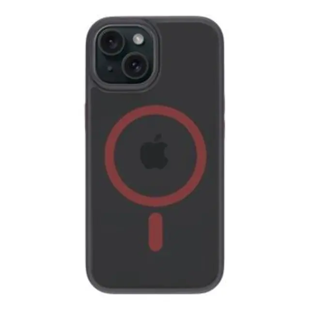 Tactical MagForce Hyperstealth 2.0 Cover for Apple iPhone 15 Black/Red