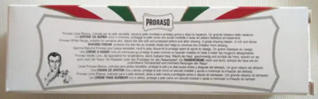 Proraso White Κρέμα Ξυρίσματος με Πράσινο Τσάι & Βρώμη για Ευαίσθητες Επιδερμίδες 150ml