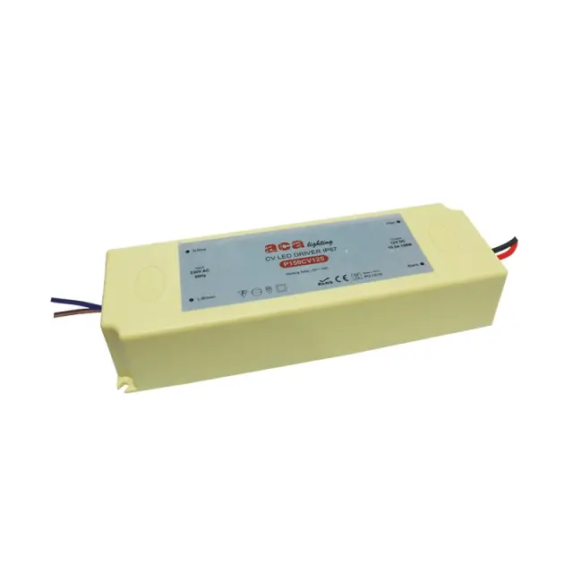 ΠΛΑΣΤΙΚΟ 5YRS CV LED DRIVER 150W 230V AC-12V DC 12.5A IP67 WITH CABLES / P150CV125