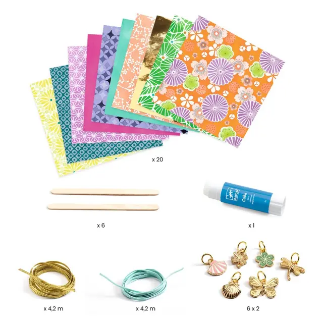 Djeco DIY Φτιάχνω τα δικά μου βραχιόλια Χρυσά & Κομψά 7-12 ετών 07972 3
