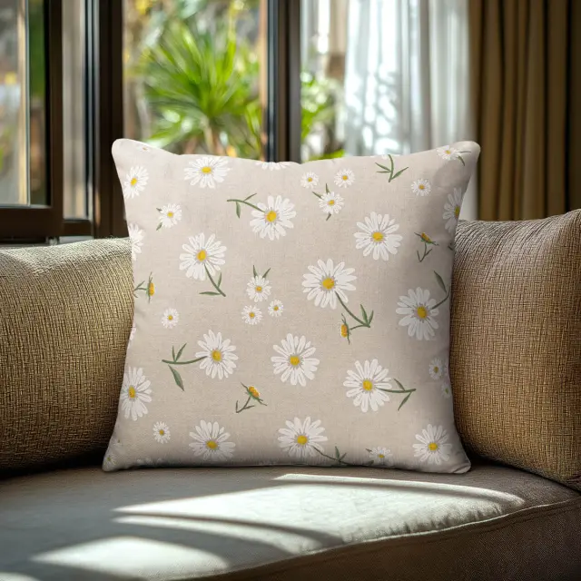 Beauty Home ΜΑΞΙΛΑΡΟΘΗΚΗ ΜΕΓΑΛΕΣ ΜΑΡΓΑΡΙΤΕΣ 40 x 40 cm 2