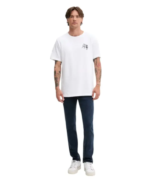 Tommy Hilfiger - Ανδρικό Παντελόνι Τζιν Scanton Slim Fit DM0DM21213-1BK Μπλε 2