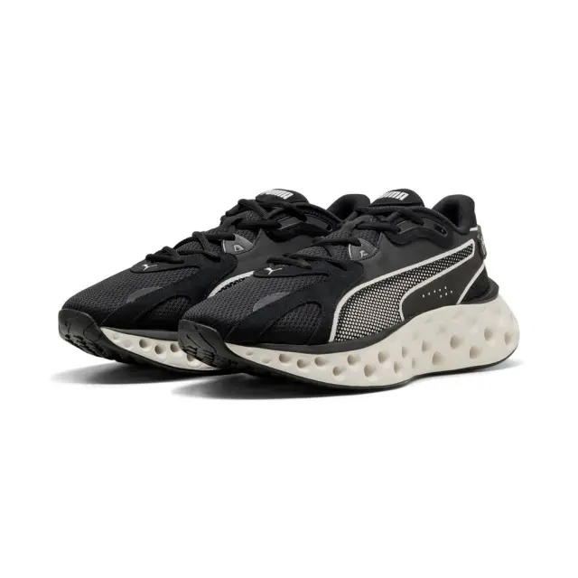 PumaSoftride Frequence Ανδρικά Αθλητικά Παπούτσια Running Μαύρα 2