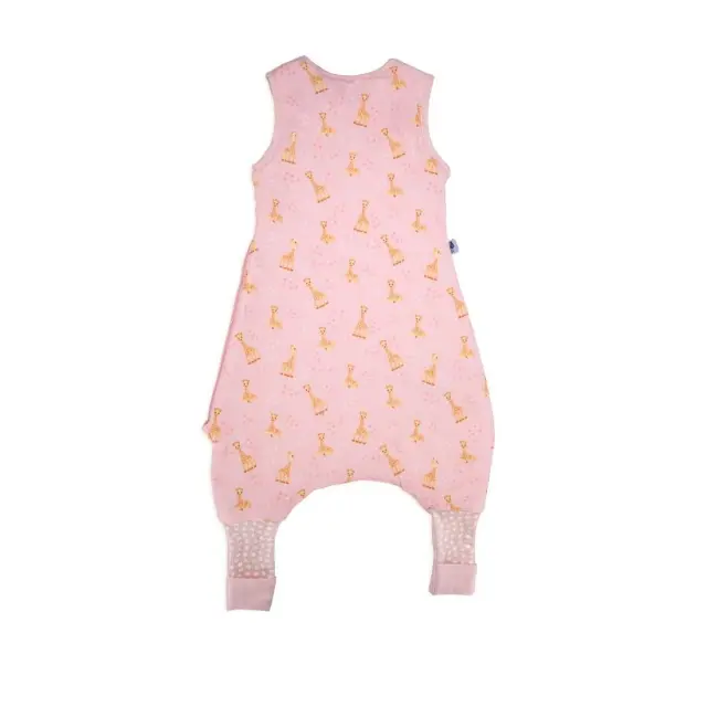 Υπνόσακος BabyBliss Σόφι Καμηλοπάρδαλη BlissJump Ποδαράκι 2.5tog Οργανικό Βαμβάκι Pink 6-18Μηνών BLISS-JMP-S007 2