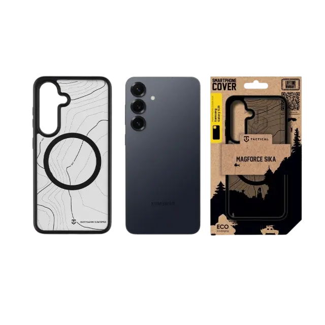 Tactical MagForce Hyperstealth Sika Cover for Samsung Galaxy S25 Asphalt 3