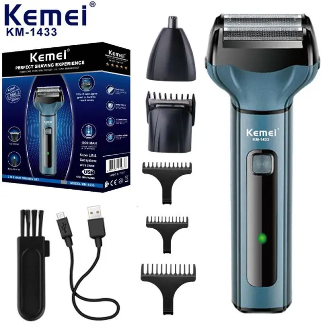 Ξυριστική μηχανή - Trimmer - KM-1433 - Kemei 2