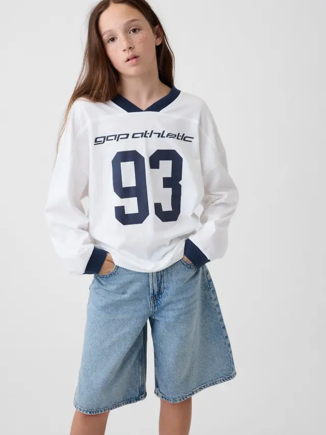 Παιδική Μπλούζα Oversized Athletic NEW OFF WHITE OPT1
