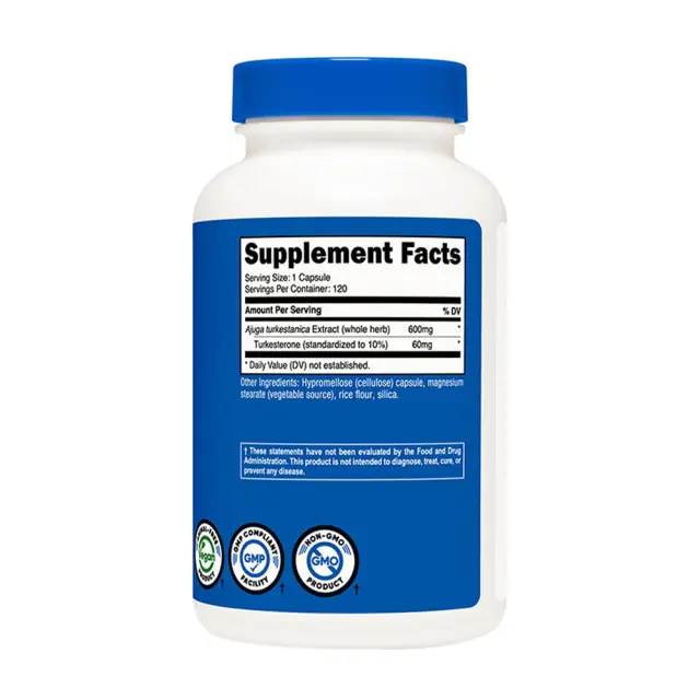 Nutricost Turkesterone 600 mg 2