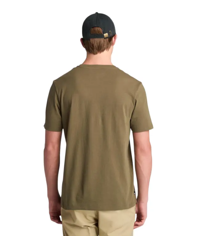 Timberland - Ανδρικό T-shirt Mε Λογότυπο Timberland River Tree TB0A2C6S-AR5 Λαδί - S 2